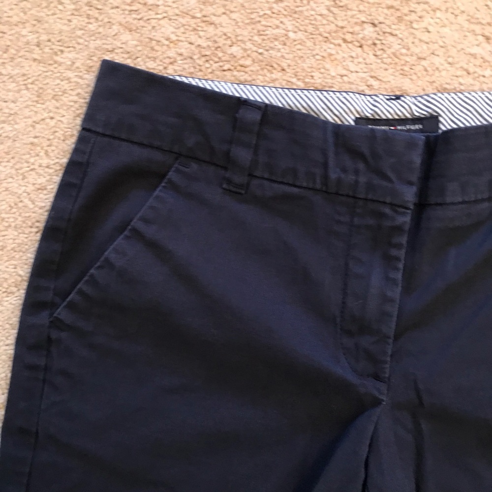 Tommy Hilfiger Navy Chino Shorts - Picture 4 of 13